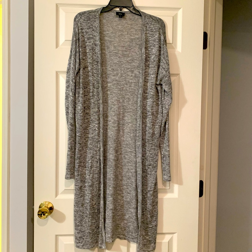 Grey Duster Sweater